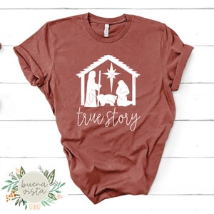 True Story Digital Cut File Manger Weihnachten SVG + PNG Digital Download for DTF