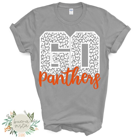 Panther Pride Leopard Mascot SVG Digital Cut File PNG
