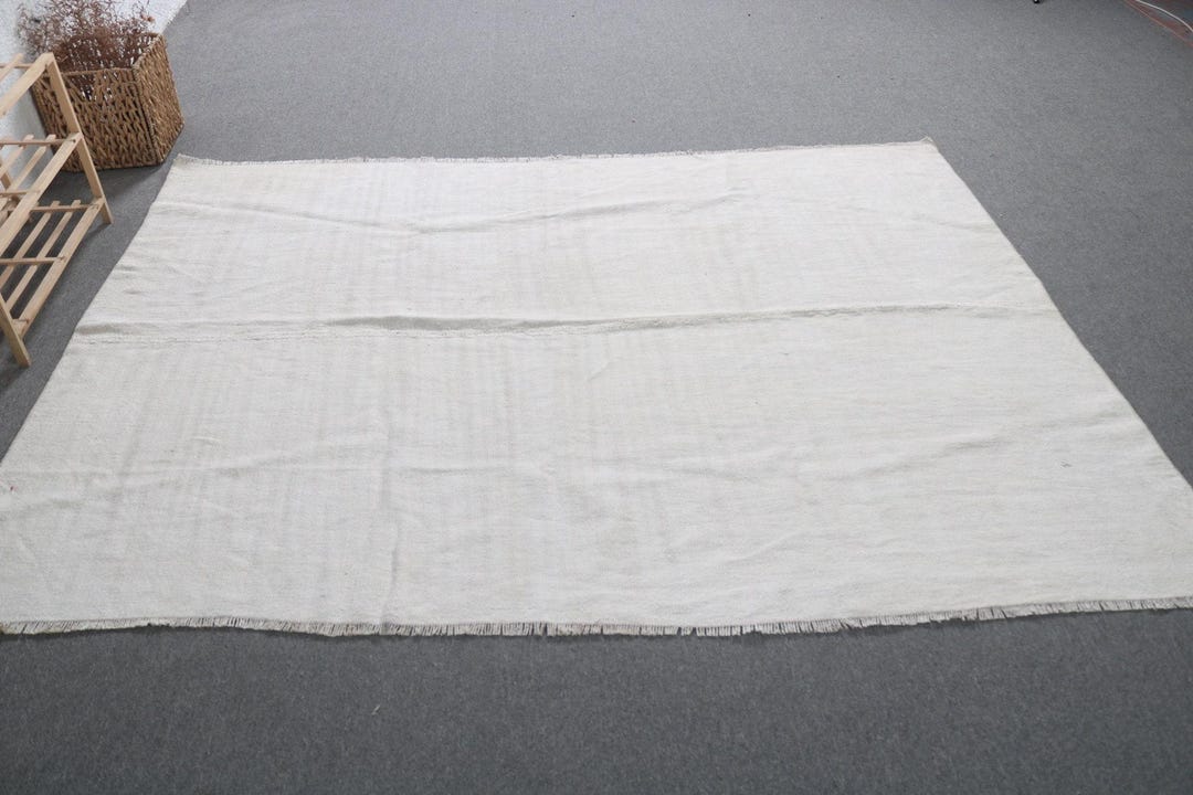 Hemp Rug, 6x3.2 Ft Accent Rugs, Vintage Rug, Turkish Rug, Antique Rug ...
