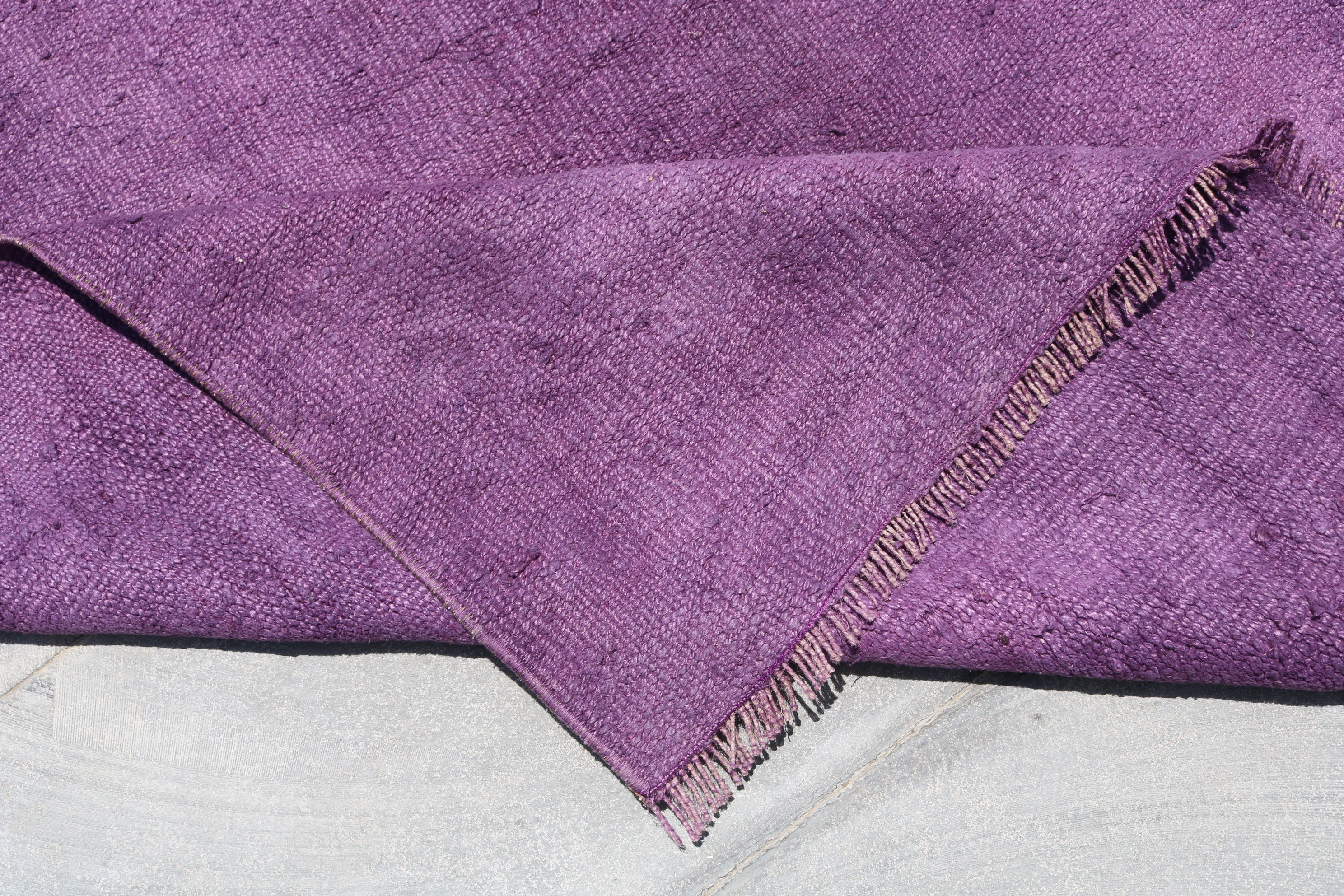 Purple Rug Runner Rug Hallway RugHemp Rug 3.9x8.3 ft Etsy