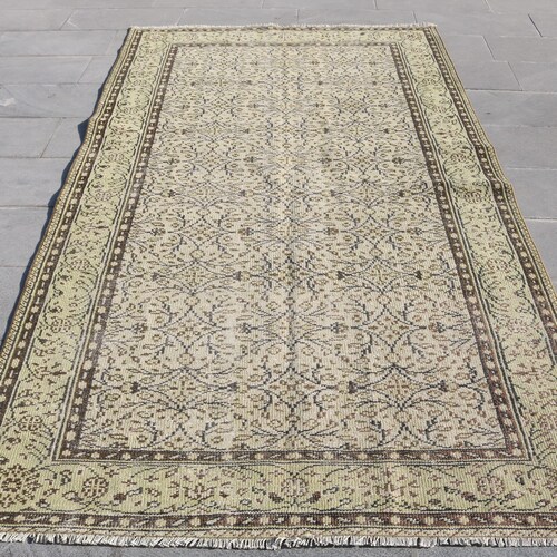 Turkish Rug, Salon Rug, 4.9x8.7 ft, Large Rug, Oushak Rug, Antique Rug,Organic Rug, Oriental Rug, Vintage Rug, Handmade Decor Rug, shops 2785