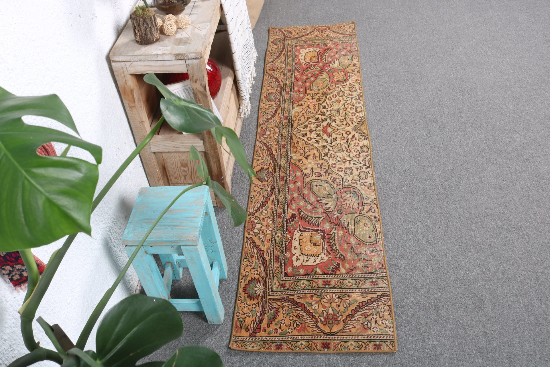 ランナーラグ、ヴィンテージラグ、トルコラグ、アンティークラグ