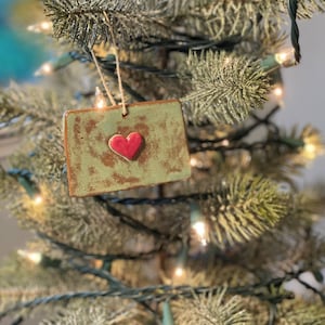 Handcrafted Colorado Ornament