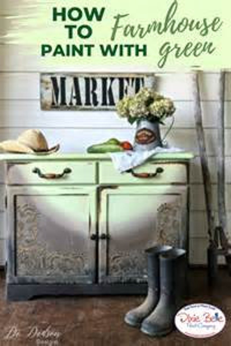 FARMHOUSE GREEN Dixie Belle Paint Chalk Mineral Paint Etsy