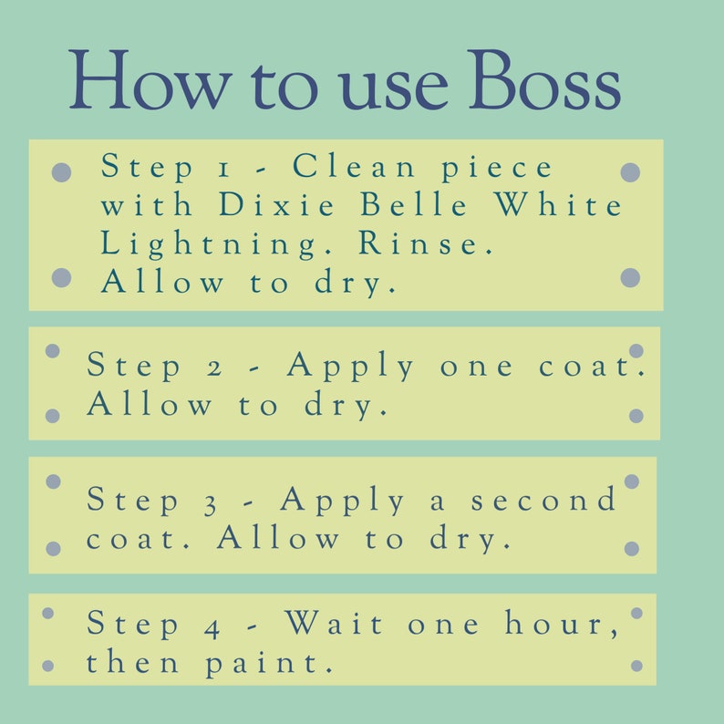 BOSS Dixie Belle Paint Block Odors Stains & Bleed Thru Etsy