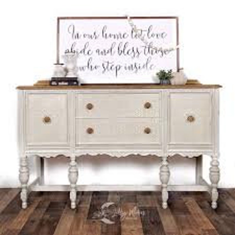 BURLAP Dixie Belle Chalk Mineral Paint Furniture Paint Etsy