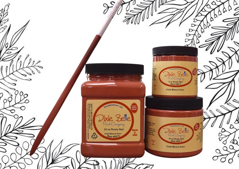 RUSTY NAIL Dixie Belle Paint Furniture Paint Etsy