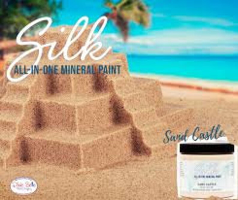 SILK Allinone Mineral Paint SAND CASTLE Dixie Belle Paint Etsy