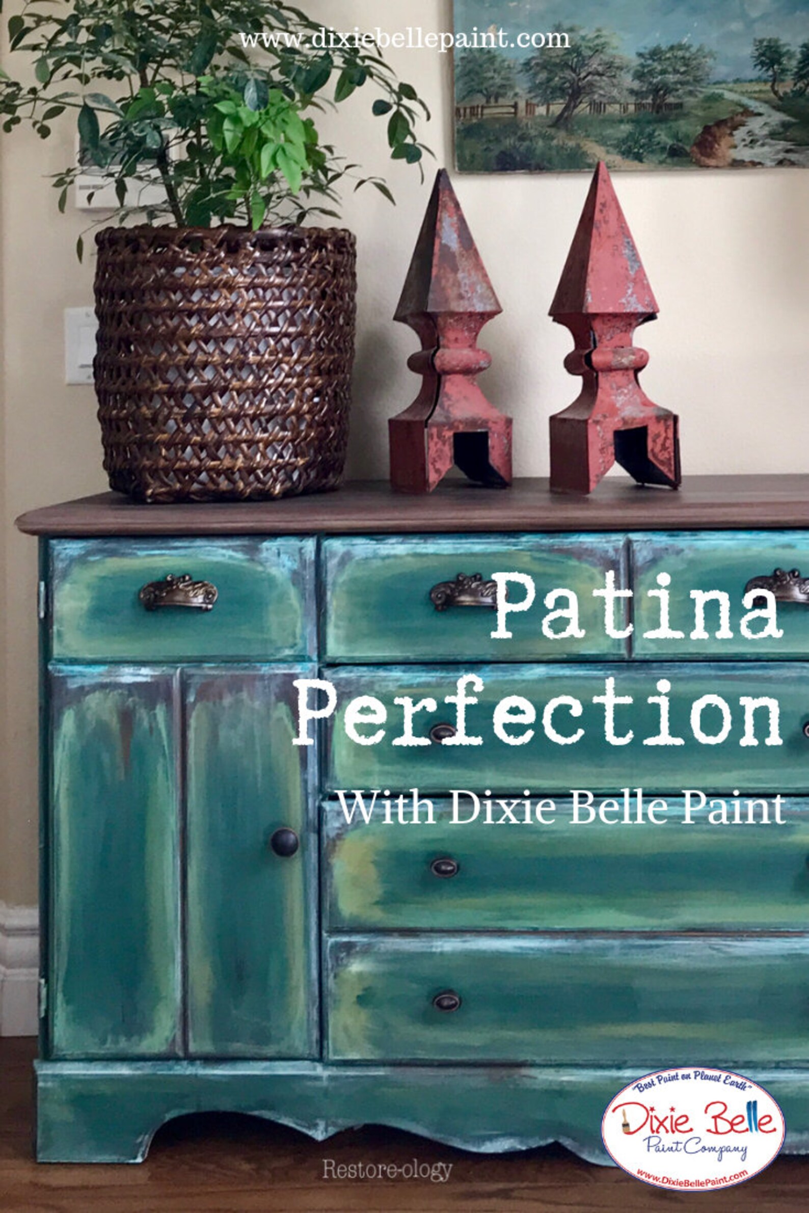 PATINA PAINTS & SPRAY Dixie Belle Paint Iron Copper Etsy
