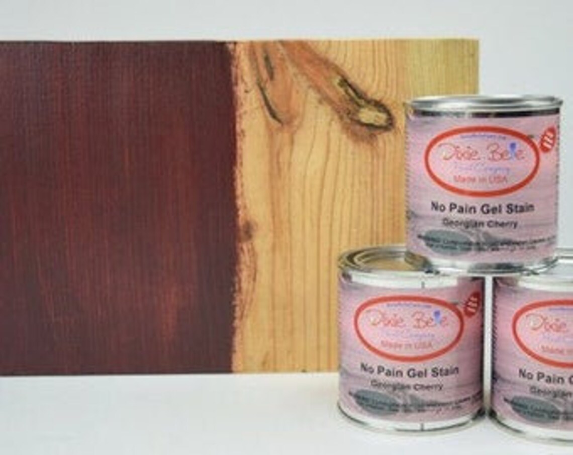 DIXIE BELLE STAINS No Pain Gel Stain OilBased Stains Etsy