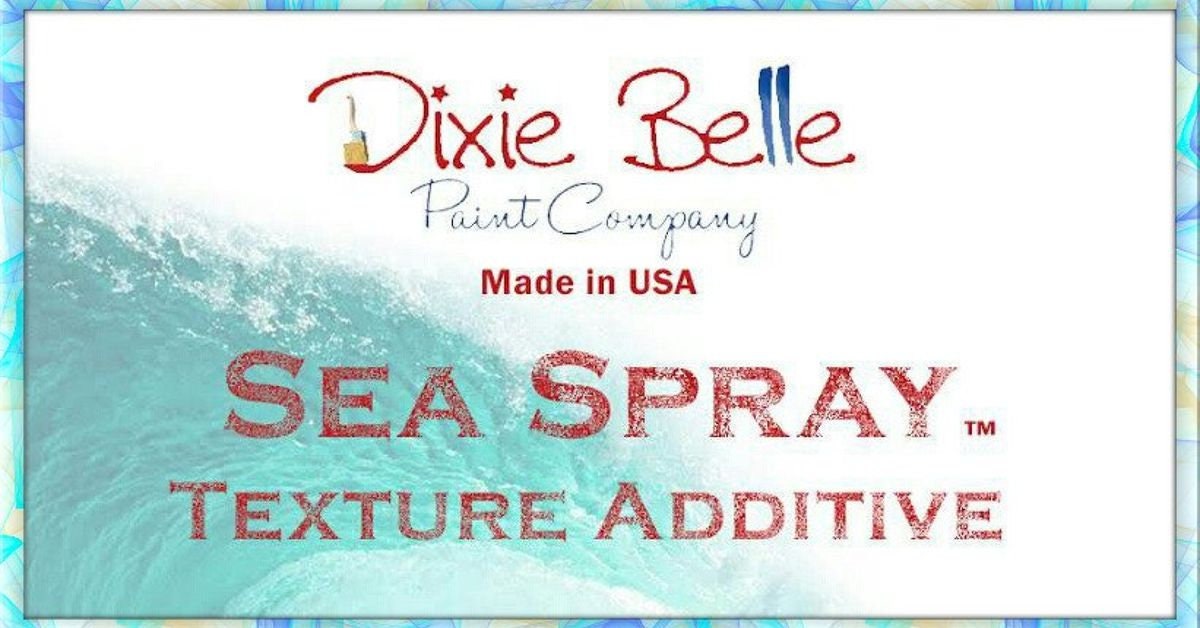 SEA SPRAY Dixie Belle Chalk Mineral Paint Texture Additive Etsy