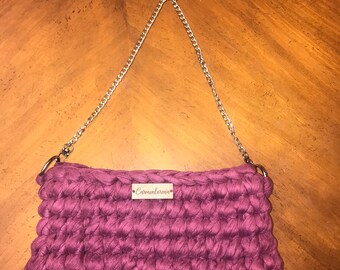 Burgundy purse