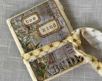 Bee Kind - Handmade Paper Journal