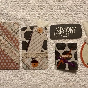 4 Pocketful’s of Halloween - Junk Journal - Ephemera – Embellishments - Journaling – Scrapbooking