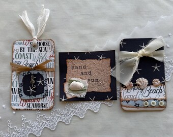 Life's A Beach Journaling Tags