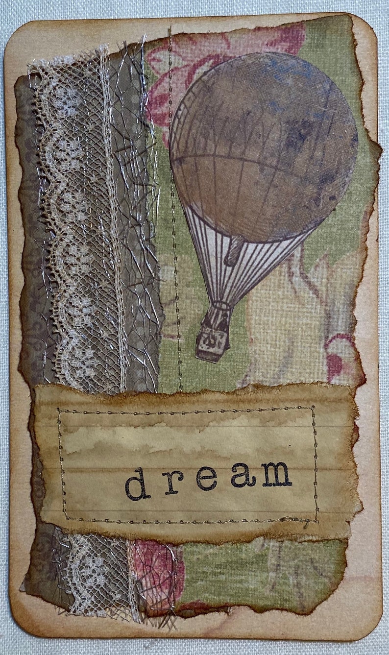 Journaling Ephemera 4 Pieces Journaling Cards Etsy