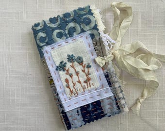 Needle Case - Slow Stitched - Handstitched - Hand Embroidered