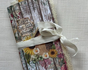 3" x 6" Cardstock Pocket Journal