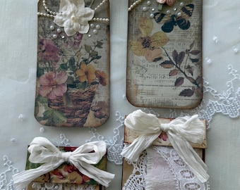 Vintage Theme Lace Sampler Tablet and Journaling Cards
