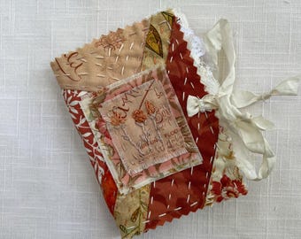 Needle Case - Slow Stitched - Handstitched - Hand Embroidered