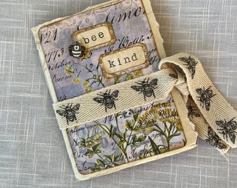 Bee Kind - Handmade Paper Journal
