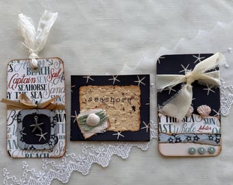 Life's A Beach Journaling Tags