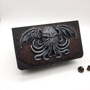 Cthulhu box for RPG and LARP, nerd gift