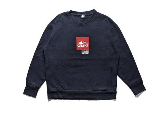 Vintage Camp 7 Boulder Colorado Sweatshirt Size M Etsy