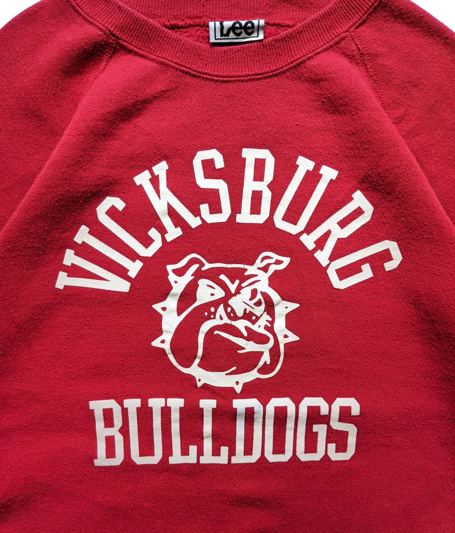 Vintage Lee Vicksburg Bulldogs High School Football Club Logo | Etsy