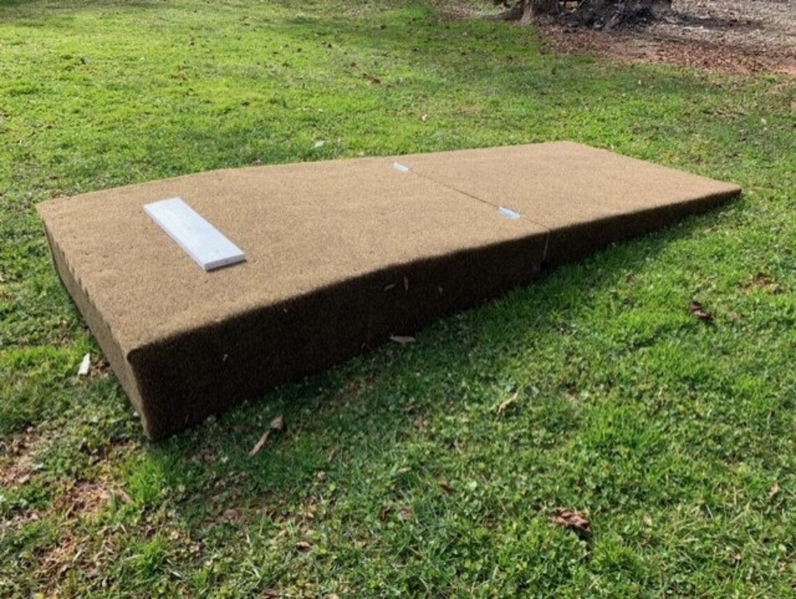 6'' Portable Folding Pitching Mound BROWN 8u12u Etsy