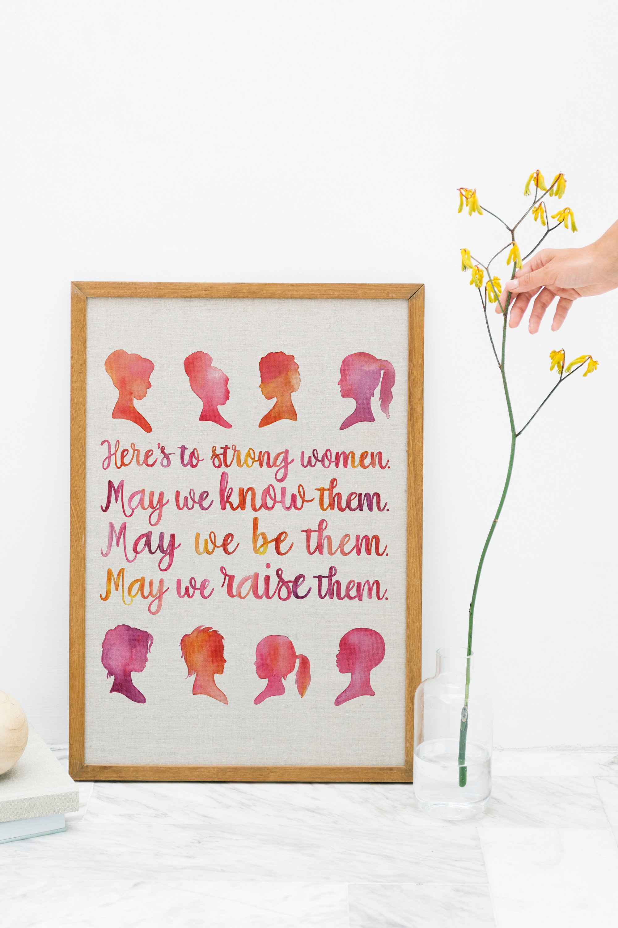 Strong Woman Art Print - zti1aqd