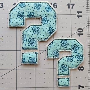 Question mark patch