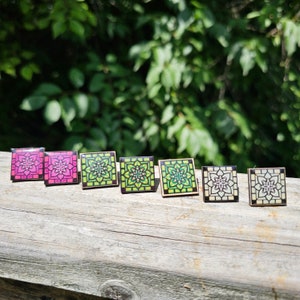 Flower Mandala Pin