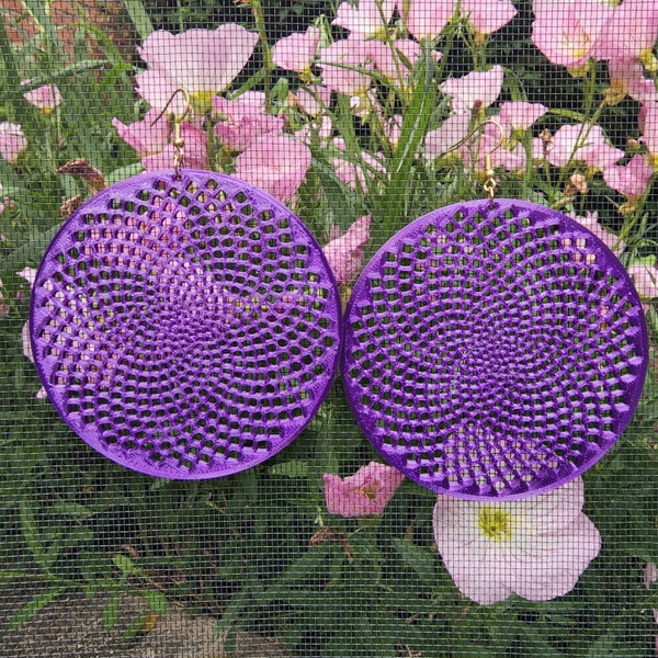 Fibonacci earrings