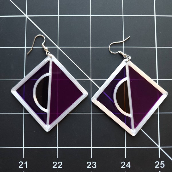 Papadosio moon earrings