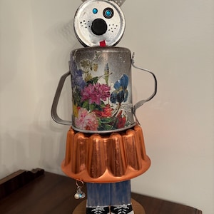 Sassy Pup #2 Found Object Sculpture