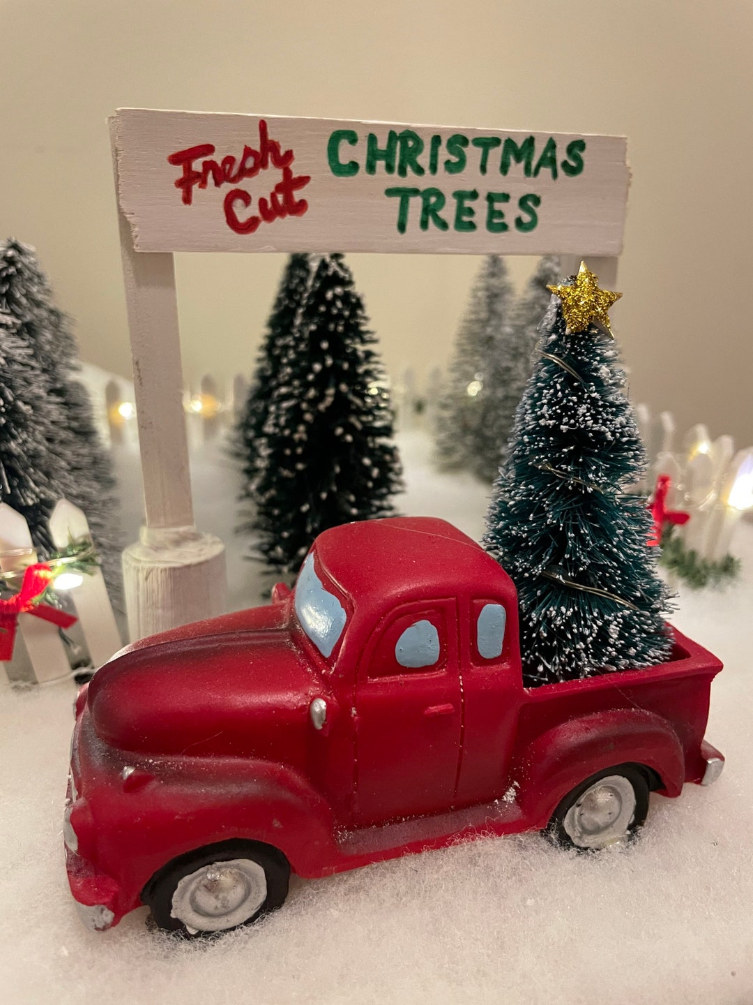 Christmas Village Tree Lot 