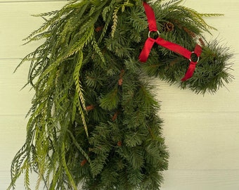 Horse Head Wreath