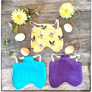 Chicken saddle, chicken protection, Hen jacket, hen saddle, hen apron, chicken cover