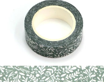 Leaves 10 meters Washi Tape, Scrapbooking Washi Tape, Full Roll Washi Tape, DIY Craft Project Tape
