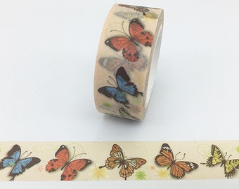 Butterflies planner washi tape sample 18