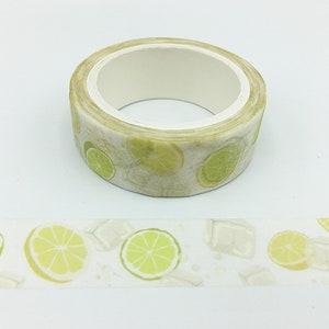 Lemon Lime Washi Tape Set — Eva Blake's Makery