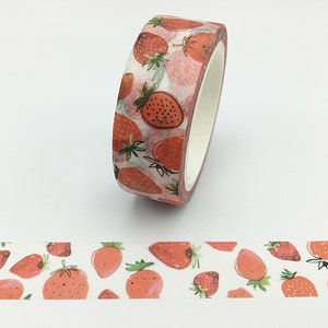 BGM Washi Tape 15mm Masking Tape - Strawberry Cake