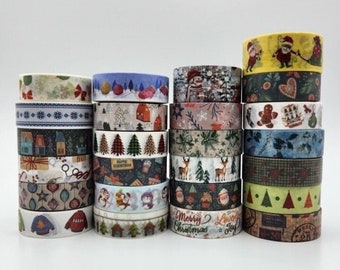 Christmas, 15mm x 1m, Washi Tape, Scrapbooking Washi Tape