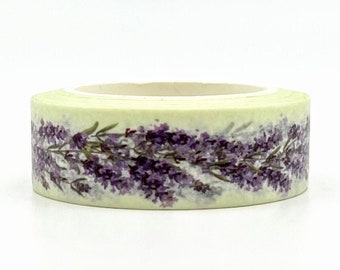 Lavendar Washi Tape, 1m/10m Option Washi Tape, Scrapbooking Washi Tape