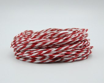 red raffia string