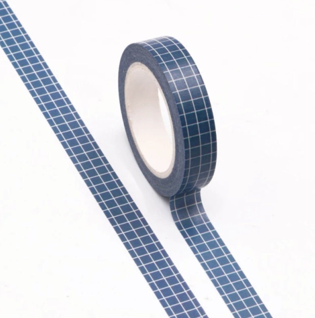 Washi Tape Set of 16 Thin Skinny Foil Washi 3mm X 5 Metres Each High  Quality Masking Tape 