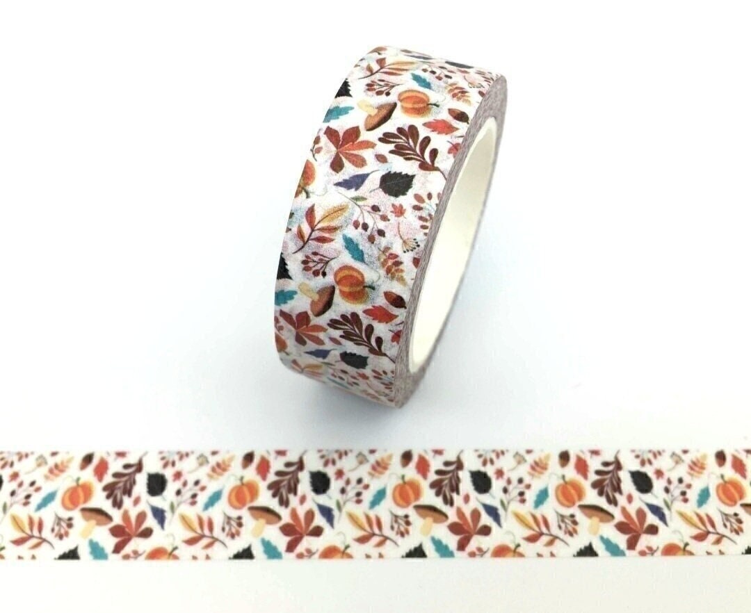 Woodland Washi Tape 1m/10m Option Washi Tape Scrapbooking Etsy