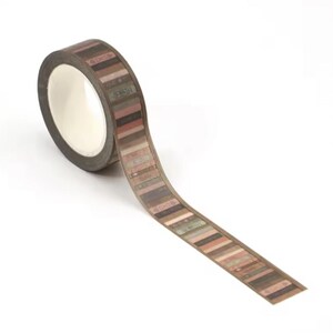 Washi Tape, Books Washi Tape, 1m/10m Option, Scrapbooking Washi Tape, Sample Washi Tape, Full Roll Washi Tape