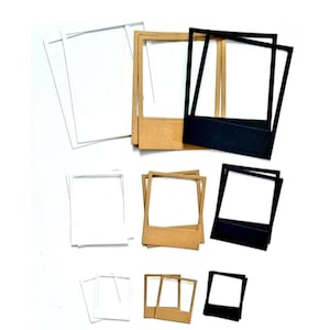Bordure de Cadre Photo en Papier Cartonné, Ensemble de 18 pièces